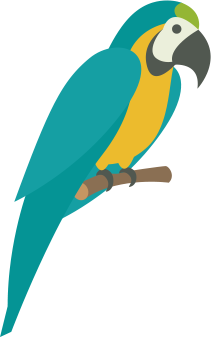 Globehopper papagaai